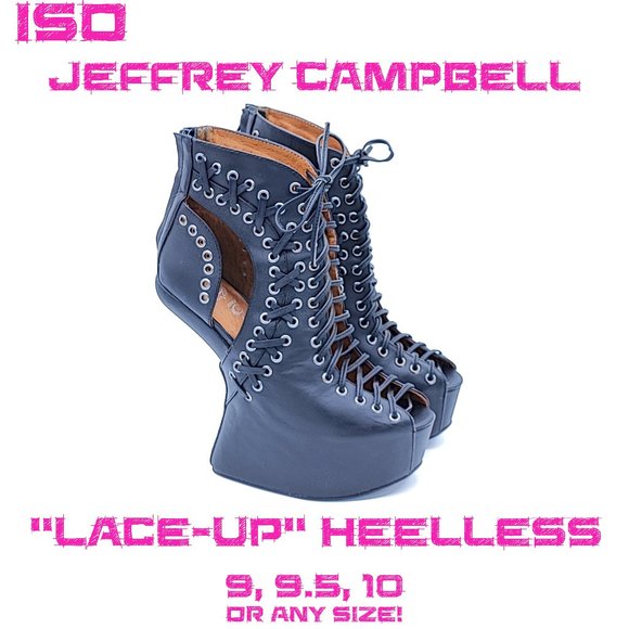 ISO Jeffrey Campbell "Lace-up" - Picture 1 of 1
